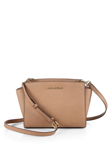 michael kors medium selma satchel|michael kors selma medium messenger.